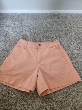 Chino A New Day Peach Utility High-Rise Shorts
